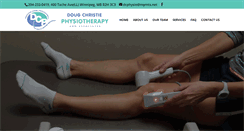 Desktop Screenshot of dougchristiephysiotherapy.com